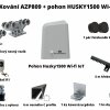Sada kování AZP809 + pohon Husky1500 Wi-fi IoT až do 7 m průjezdu
